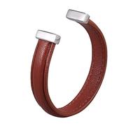BNCXMO Grabado para hombres de regalo para hombres, pulseras grabado para hombres pulseras abiertas para hombres grabado cadena de muñeca acero inoxidable, falso, sin circonía
