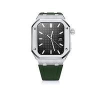 BNCXMO Kit de modificación de casos de lujo de 44 mm para banda 44 Mod Kit Metal Bisel Strap para iWatch 4 5 6 SE Bands Accesorios