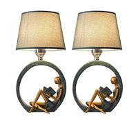 BNCXMO Lámpara de Noche de Escritorio lámpara de Resina lámpara de Mesa de Mesa de Dormitorio lámpara de Mesa nórdica Moderna lámpara de Noche