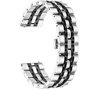 BNCXMO Mira las correas Cero Gap Banda de reloj de acero inoxidable para Galaxy Watch 46 mm SM-R800 Gear S3 Reemplazo de la muñeca Bracelé