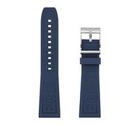BNCXMO Para bandas de reloj de Breitling de 22 mm de banda de reloj de goma de 24 mm para Avenger Navitimer World Rubber Water Watling Store con hebilla
