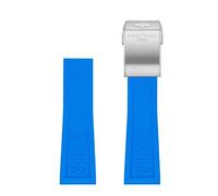 BNCXMO Para bandas de reloj de Breitling de 22 mm de banda de vigilancia de goma de 24 mm para Avenger Navitimer World Rubber Water Watling Store con hebilla