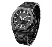 BNCXMO Para GA2110SU-1A MOD Kit Accesorios con cubierta inferior GA2100 Modelo Oak Todas las bandas de reloj de estilo de bisel de metal