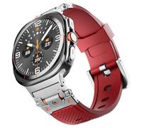 BNCXMO Para Galaxy Watch 7 Ultra Fluororubber Watch Bands para Galaxy Watch Ultra Strap 47 mm Accesorios Sport Sports