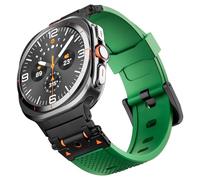 BNCXMO Para Galaxy Watch 7 Ultra Fluororubber Watch Bands para Galaxy Watch Ultra Strap 47 mm Accesorios Sport Sports