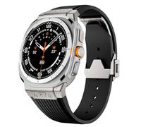 BNCXMO Para Galaxy Watch Ultra Strap 47 mm accesorios Fluororubber Sport Pulsera para Galaxy Watch 7 Ultra Watchands