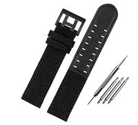 BNCXMO Para Hamilton Khaki Field Watch H760250/H77616533/H70605963 H68201993 Reloj Strap de cuero genuino Banda de reloj de cuero 20 mm (color: 26 mm, tamaño: 22 mm)