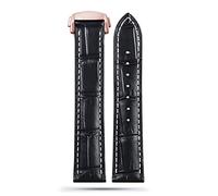 BNCXMO Para Omega 300 150 007 AT150 Brown Watch Band Band Band Splossing 19 mm 20 mm 21 mm Caja de cuero italiano