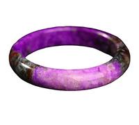 BNCXMO Pulsera de brazalete de jade para mujeres joyas naturales de chicas de piedra de suerte
