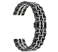BNCXMO Pulsera de muñeca de muñeca de acero inoxidable de 46 mm de reloj de 46 mm (color de banda: 1, ancho de banda: 22 mm)