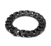 BNCXMO Pulsera para hombres, modo Persönlichkeit Punk de acero inoxidable pulseras