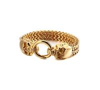 BNCXMO Pulsera para hombres, pulseras de cadena de acero inoxidable