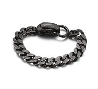 BNCXMO Pulsera premium para hombres de acero inoxidable Punk Cuba Cube Cuerpo Caqueta Pulsera Idea de regalo para hombres