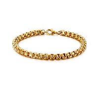 BNCXMO Pulsera premium para hombres Idea de regalo de brazalete de enlace de acero inoxidable para hombres
