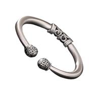 BNCXMO Pulsera S999 Pulsera pura Pulsera de plata y mujeres Pulseras de plata abiertas Regalo de cumpleaños para mujeres Joyas