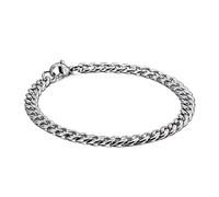 BNCXMO Pulseras de cadena de acera de acero inoxidable para hombres como hombres como regalo para hombres, amigos y familiares