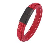 BNCXMO Regalo para hombres Pulsera vintage Hombres x Pulseras de forma de forma Cadena de muñeca Acero inoxidable con cierre magnético