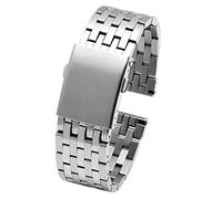 BNCXMO Reloj de reloj Smart Watch 12 mm de 14 mm 16 mm 18 mm 20 mm de metal de metal de acero inoxidable brazalete de reemplazo /14 mm/oro plateado