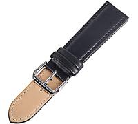BNCXMO Reloj Strap 16 mm 18 mm 20 mm 22 mm Corcha de cuero Reloj Accesorios Damas Men Brown Black Belt Strap
