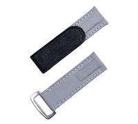 BNCXMO Tabla de nylon Cuero de 20 mm Colorida Banda para vigilancia para correa Daytona Submariner GMT Yacht-Master Datejust Band (color: hebilla verde blk, tamaño: 20 mm)