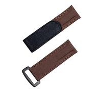 BNCXMO Tabla de nylon Cuero de 20 mm Colorida Banda para vigilancia para correa Daytona Submariner GMT Yacht-Master Datejust Band (color: hebilla verde blk, tamaño: 20 mm)