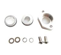 BNEAIGHW Kit DE Brida DE Sensor Map DE Aluminio TUBERÍA del INTERCOOLER Adaptador for A4 MK4 1.8T adp071 Kit de carenado