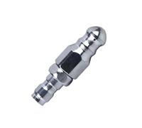 BNGDFDGH 1/3/5 Uds. Arandela a presión de acero inoxidable de 1/4 ", boquilla de manguera de drenaje de enchufe rápido, herramienta de chorro de agua, rociador alto(1pcs)