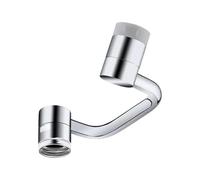 BNGDFDGH Grifo de cocina giratorio 1080, extensión de filtro de brazo robótico, 2 modos, salpicadura, multifuncional, acero inoxidable