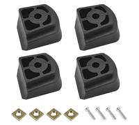BNGXR 4 unidades de freno trasero en línea, tope de freno de TPR, frenos para patines en línea, freno universal de PU para patines en línea, pastillas de freno de repuesto