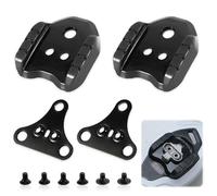 BNGXR Adaptadores De Pedal De Bicicleta De Metal, Pedales De Bicicleta De Carretera, Adaptador de Cala Doble Duradero, Juego De Calas De Pedal, para Paso de Bloqueo de Bicicleta Carretera Convertidor