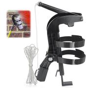 BNGXR Barra Extensor de Lata de Aerosol, Adaptador de Poste de Extensión de Pulverizador, Extensor de Pulverización ángulo Ajustable, Soporte para Botella de Pulverización, Extensión de Lata Aerosol