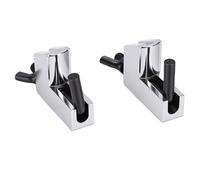 Bnineteenteam 2 Alicates para Abrazadera de Manguera de Freno, Aleación de Zinc de Alto Grado con Acabado Cromado, Tuerca de Mariposa Ajustable para Motocicletas, Coches, Camiones, Mangueras