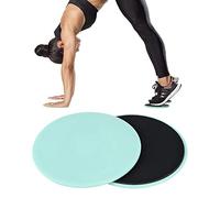 Bnineteenteam 2 UNIDS Ejercicio Deslizante Deslizante Disco Fitness Multi-Función Slider Deporte Entrenamiento de Cuerpo Completo para Pisos de Alfombra o Madera Dura (Verde)