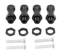 Bnineteenteam Accesorios para Automóviles Rc, Adaptador de Extensión de Rueda de Aleación de Aluminio para Automóviles Todoterreno 1/10, Mejora la Estabilidad y el Rendimiento, Compatible con los (#3)