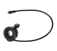 Bnineteenteam Acelerador de Dedo para Bicicleta Eléctrica, Controlador de Pulgar 130X, Conector Impermeable, para Bicicletas eléctricas y de montaña, para Uso Urbano y Deportivo