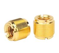 Bnineteenteam Adaptador de Tornillo de Rosca Hembra 2/8 5/8 Pulgadas Macho a 3/8 Pulgadas para Accesorios de Clip de Soporte de micrófono Altavoz