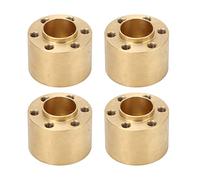 Bnineteenteam Adaptadores de Cubo de Rueda Hexagonal de 4 Uds., 12mm, Ensanchamiento de Latón para SCX10, Capra, VS4 10, Conducción Estable para Ruedas Beadlock 1,9 2,2 (15mm)