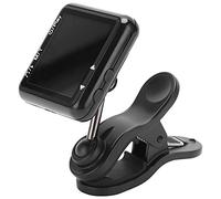 Bnineteenteam Afinador de Metrónomo de Guitarra, Pantalla LCD Recargable, Varios Modos con Captación de Vibración para Guitarra, Violín, Ukelele y Más (MT90R)