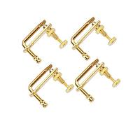 Bnineteenteam Ajustador de afinadores de violín, 4 Piezas Alloy wittner 4/4, Herramienta de Ajuste Fino para Cuerdas, para música clásica, Estudiantes de música, Profesionales, afinar violín en casa