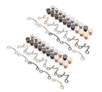 Bnineteenteam Ajustador de Cintura para Pantalón, Hebilla de Cintura de Aleación Ajustable con Diseño sin Costuras, Extensor de Botón sin Clavos para Pantalones y Faldas Sueltos