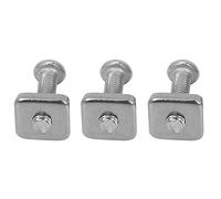 Bnineteenteam Aletas de Surf Longboard Tira de Tablas de Surf Tornillo de Acero Inoxidable con Placa (M5*19MM) Otros Deportes Extremos