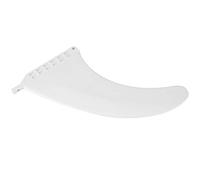 Bnineteenteam Aletas de Tabla de Surf, Aletas de Tabla de Surf de 9 Pulgadas Accesorio de Tabla de Surf de Aleta Central(9inch-Blanco)
