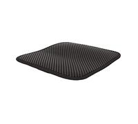 Bnineteenteam Alfombrilla para para Gatos, Almohadilla para Atrapar de Material EVA con Diseño a Prueba de Orina para Protección de la Entrada del Inodoro para Gatos (Black)