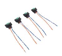 Bnineteenteam Arnés de Cableado para Faros Delanteros H11 H8 H9, 4 Piezas de Cable Conector Adaptador de Enchufe para Faros con Soporte de Voltaje de de 12 a 24 V, para Bombilla Halógena de