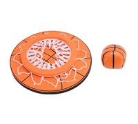 Bnineteenteam Aro de Baloncesto Interior Colgante, Material PP, Diversión de los Niños y el Juego en el Dormitorio, Mini Pelota Incluida, Tamaño de Baloncesto de 10 Cm, Diseño