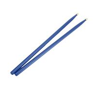 Bnineteenteam Baquetas de Batería, Baquetas de Práctica de Madera de Arce con Peso Equilibrado y Diseño Ergonómico para Principiantes y Adultos (azul oscuro)