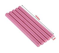 Bnineteenteam Barras de Cera para Sellar, Coloridas Barras de Cera para Sellar de 10 Colores con Función Antiadherente para Tarjetas de Invitación de Boda y Cumpleaños (PINK)