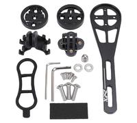 Bnineteenteam Bike Computer Mount el Soporte del Manillar del ángulo Ajustable Extendido por el Soporte Delantero con un Diseño sin Deslizamiento a Prueba de Golpes para la Compatibilidad de la