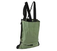 Bnineteenteam Bolsa de Recolección de Frutas, Delantal de Recolección de Doble Hebilla Verde con Correa Ajustable, Bolsa de Tela Oxford 600d para Manzana y Vegetales, Ideal para Jardineros y
