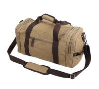 Bnineteenteam Bolsa de Viaje de Lona Resistente Al Agua con Correa Ajustable para el Hombro Equipaje de Mano de Gran Capacidad para Computadora Portátil de 15,6 Pulgadas para Viajes de Negocios